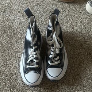 Converse High-Top Sneakers - Black and White